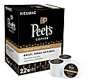 Peet's® Coffee & Tea Single-Serve Coffee K-Cup®, Brazil Minas Naturais, Carton Of 22 1 thumbnail image