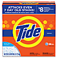 Tide Powder Laundry Detergent - For Clothing, Laundry - Concentrate - 95 oz (5.94 lb) - Original Scent - 3 / Carton - Orange