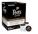 Peet's® Coffee & Tea Single-Serve Coffee K-Cup® Pods, Major Dickason's Blend, Carton Of 22