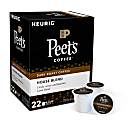 Peet's® Coffee & Tea Single-Serve Coffee K-Cup®, House Blend, Carton Of 22