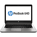 HP ProBook 640 G1 Laptop Computer With 14" Screen & 4th Gen Intel® Core™ i5 Processor, G4U47UT 1 thumbnail image