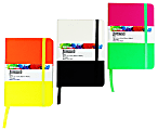 Inkology Journals, 4" x 6", College Ruled, 192 Pages (96 Sheets), Color Block Designs, Pack Of 12 Journals 1 thumbnail image
