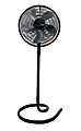 Holmes 16" Oscillating Stand Fan, Black 1 thumbnail image