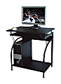 Comfort Products Stanton Computer Desk, Black 1 thumbnail image