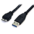 StarTech.com 3 ft Black SuperSpeed USB 3.0 (5Gbps) Cable A to Micro B - Connect a USB 3.2 Gen1 Micro USB External Hard drive to your computer