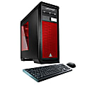 CybertronPC Titanium-1080X Desktop PC, Intel® Core™ i7, 16GB Memory, 1TB Hard Drive, Windows® 10, GeForce GTX 1080