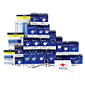 First Aid Only 202-Piece First Aid Cabinet Refill, 4 1/2"H x 13 5/16"W x 14 1/2"D, Blue 1 thumbnail image