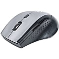 Manhattan Curve Wireless Mouse, Grey/Black), 2.4Ghz (up to 10m), USB, Optical, Five Button with Scroll Wheel - 179379 1 thumbnail image