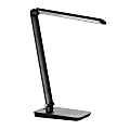 Safco Vamp LED Flexible Light - 16.8" - 5"- 9 W LED Bulb - Dimmable, Flexible Neck, USB Charging, Adjustable Brightness - 1001BL 1 thumbnail image