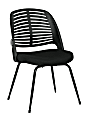 Ave Six Tyler Visitor Chair, Black