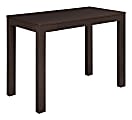 Ameriwood™ Home Parsons 39"W Writing Desk, With Drawer, Espresso