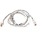 Belkin High Performance - Patch cable - RJ-45 (M) to RJ-45 (M) - 4 ft - UTP - CAT 6 - molded, snagless - white - for Omniview SMB 1x16, SMB 1x8; OmniView SMB CAT5 KVM Switch
