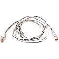 Belkin High Performance - Patch cable - RJ-45 (M) to RJ-45 (M) - 4 ft - UTP - CAT 6 - molded, snagless - white -  - A3L98004WHTS 1 thumbnail image