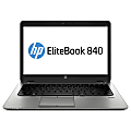 HP EliteBook 840 G1 Laptop Computer With 14" Screen & 4th Gen Intel® Core™ i7 Processor, J2L66UT 1 thumbnail image