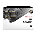 Office Depot® Remanufactured Black Toner Cartridge Replacement for HP 12A, OD12AX2