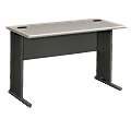 HON® 66000 StationMaster® Series Desk, Gray/Charcoal