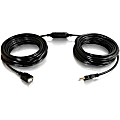 C2G 25ft USB Extension Cable - Active USB A to USB A Extension Cable with Center Boost - USB 2.0 - M/F - USB - Extension Cable - 25 ft - 1 x Type A Male USB - 1 x Type A Female USB - Black