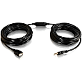 C2G 25ft USB Active Extension Cable - USB 2.0 - M/F - USB - Extension Cable - 25 ft - 1 x Type A Male USB - 1 x Type A Female USB - Black 1 thumbnail image