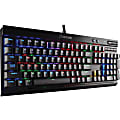 Corsair K70 LUX RGB Mechanical Gaming Keyboard - Cherry MX RGB Red - Cable Connectivity - USB 2.0 Interface - 104 Key - English, French - Compatible with Computer (PC) - Multimedia, Volume Up, Volume Down, Windows Lock Key Hot Key(s) - QWERTY Keys Layout 1 thumbnail image