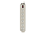 Eaton Tripp Lite Series Power Strip 120V 5-15R 6 Outlet Metal 15' Cord 5-15P - Power strip - 15 A - AC 120 V - TLM615NC 1 thumbnail image
