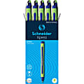 Rediform Schneider Xpress Premium Fineliner Pens, Fine Point, 0.8 mm, Blue/Green Barrel, Blue Ink, Pack Of 10 Pens 1 thumbnail image