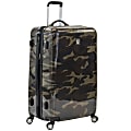 ful Ridgeline ABS Upright Rolling Suitcase, 28"H x 20 1/2"W x 11 1/2"D, Camouflage