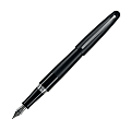 Pilot® MR Fountain Pen, Metropolitan Collection, Classic Design, Medium Nib, Black Barrel, Black Ink 1 thumbnail image