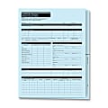 ComplyRight™ Expanded Confidential Employee Medical Records Folders, 9-3/8" x 11-3/4" x 1/2", Blue, Pack Of 25 1 thumbnail image