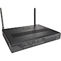 Cisco 881G  Wireless Integrated Services Router - 3G - 2 x Antenna - 4 x Network Port - 1 x Broadband Port - USB - Fast Ethernet - Desktop 1 thumbnail image