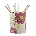 See Jane Work Pencil Cup, Retro Bird Pattern 1 thumbnail image