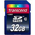 Transcend TS32GSDHC10 32 GB Class 10 SDHC - Class 10 - 1 Card