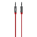 Belkin® MIXIT Auxiliary Cable For Apple® iPod® And iPhone®, Red
