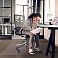 Floortex® Computex® Anti-Static Vinyl Rectangular Chair Mat for Carpets up to 3/8", 48" x 60", Clear 1 thumbnail image