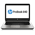 HP ProBook 640 G1 Laptop, 14" Screen, Intel® Core™ i7, 8GB Memory, 500GB Hard Drive, Windows® 7