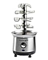 Nostalgia Electrics NCFF1000SS Stainless Steel Cascading Fondue Fountain, Silver