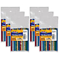 Creativity Street Glitter Hot Glue Sticks, 4" x 5/16", Assorted Colors, 12 Sticks Per Pack, Set Of 6 Packs 1 thumbnail image