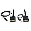 Eaton Tripp Lite Series VGA High-Resolution RGB Coaxial Cable with Audio (HD15 and 3.5mm M/M), 10 ft. (3.05 m) - P504010 1 thumbnail image