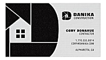 Custom 1-Color Raised Print Business Cards, 1-Side, 3-1/2" x 2", Gray Laid, Pack Of 250 Cards 1 thumbnail image
