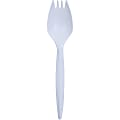 Genuine Joe Medium-Weight Spork - 1 Piece(s) - Spork - 1 x Spork - Disposable - Polypropylene - White - 1000 / Carton 1 thumbnail image