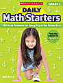 Scholastic Teacher Resource Daily Math Starters, Grade 1
