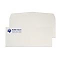 Gummed Seal, Stationery Envelopes, 4-1/8" x 9-1/2",  1-Color Raised Print, Custom #10, 24 lb. Gray Linen, Box Of 250 1 thumbnail image