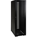 Tripp Lite 42U Rack Enclosure Server Cabinet Shock Pallet w/ Doors & Sides - 19" 42U