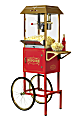 Nostalgia Electrics NKPCRT10 Vintage Professional Popcorn Cart, Red