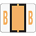 Smead® BCCR Bar-Style Permanent Alphabetical Labels, B, Light Orange, Roll Of 500 1 thumbnail image