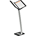 SHERPA Stand Pro 10 - Support Letter 8.50"x11" Media - Rugged, Anti-glare - Black - Aluminum Stand, Polypropylene Sleeve - 3.5"x14.7"x 42.6" Depth 1 thumbnail image