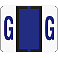Smead® BCCR Bar-Style Permanent Alphabetical Labels, G, Violet, Roll Of 500 1 thumbnail image