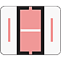 Smead® BCCR Bar-Style Permanent Alphabetical Labels, I, Pink, Roll Of 500 1 thumbnail image