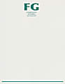 Custom 1-Color Raised Print Stationery Letterhead, 8-1/2" x 11", Bright White Linen, Box Of 250 1 thumbnail image