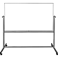 Luxor Double-Sided Magnetic Mobile Dry-Erase Whiteboard, 40" x 72", Aluminum Frame With Silver Finish 1 thumbnail image
