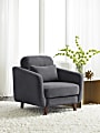 Serta® Sierra Collection Arm Chair, Slate Gray/Chestnut 1 thumbnail image